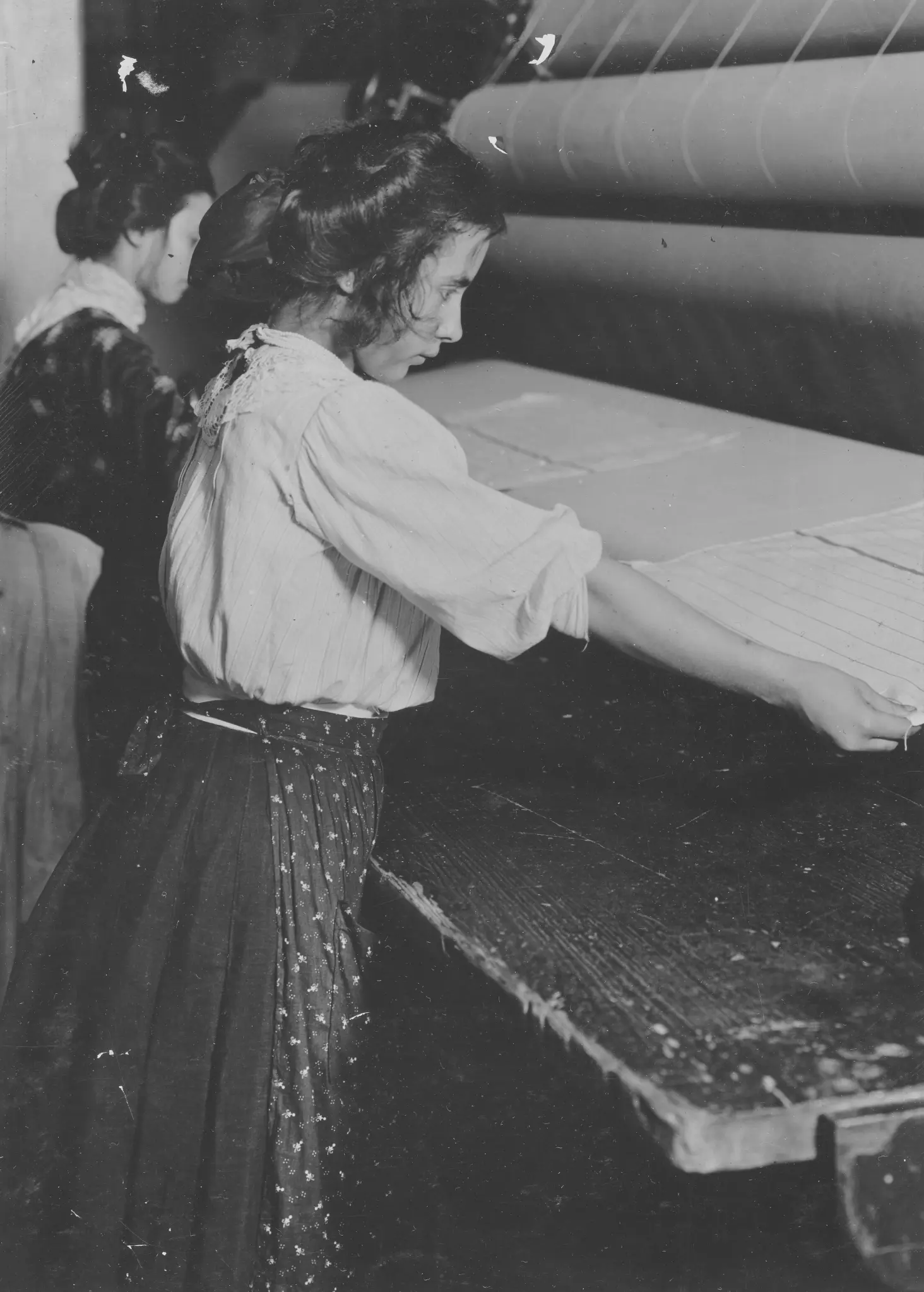 Foto d'una treballadora.